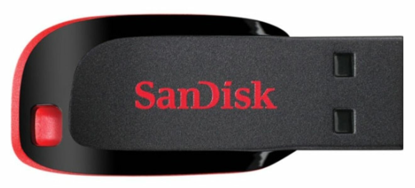 SanDisk Cruzer Blade чёрный USB 32GB