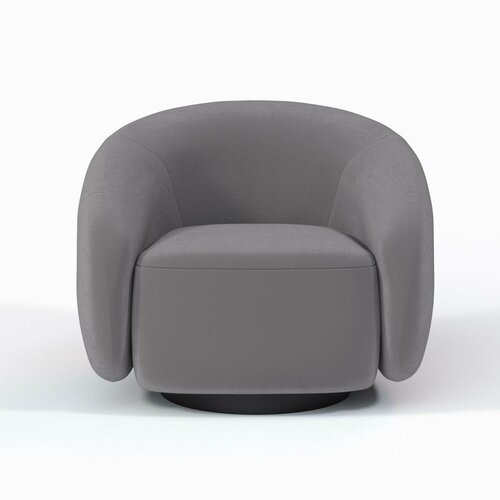 Кресло Kali. Цвет Серый/цоколь Black.