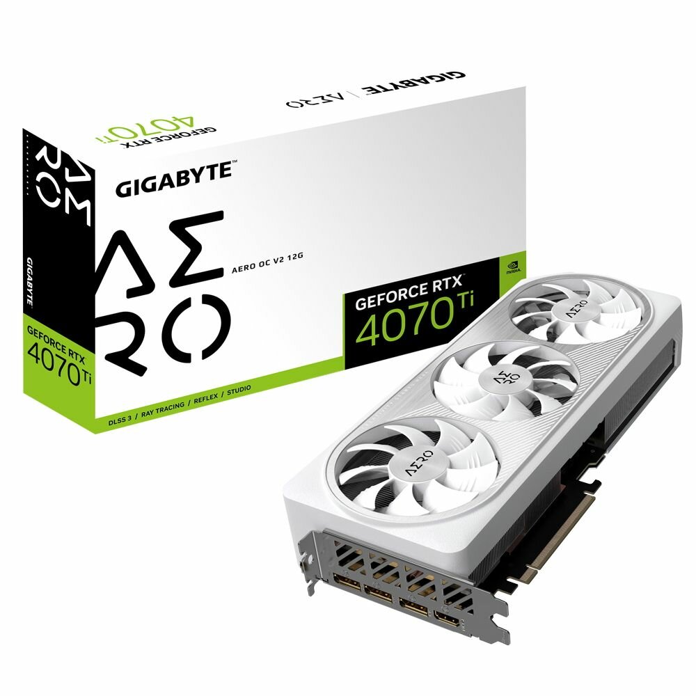 Видеокарта Gigabyte Eagle nVidia RTX 4070 Ti 12288 21000 192 RTL [GV-N407TAERO OCV2-12GD] - фото №3