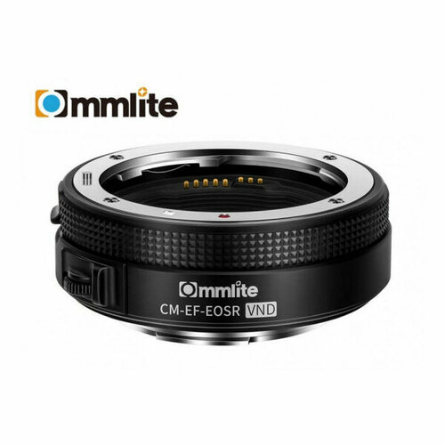 Переходное кольцо Commlite CM-EF-EOSR VND commlite cm ef eosr arc af lens mount adapter ef ef s lenses to eos r rf mount camera with built in electronic control ring