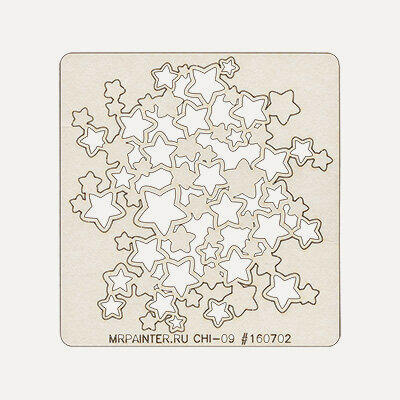 Изображение товара Mr.Painter CHI-9-GX93 Чипборд 9.5 х 10 см Лапочка-дочка декоративная заготовка для скрапбукинга