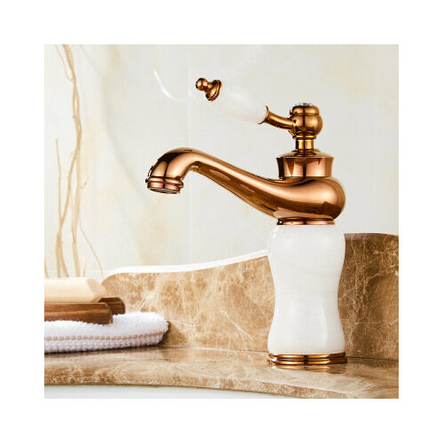 Смеситель для раковины Ther винтажный медный