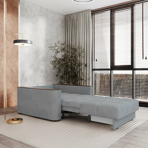 Кресло-кровать Валенсия 118х108х96 серый 24680₽