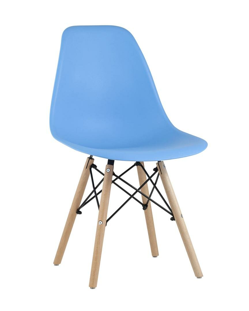 Стул Stool Group Стул Eames Style DSW голубой x4 арт. УТ000003477