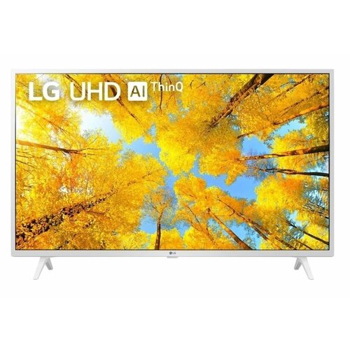 43 Телевизор LG 43UQ76906LE 2022 LED HDR RU белый шелк 54890₽