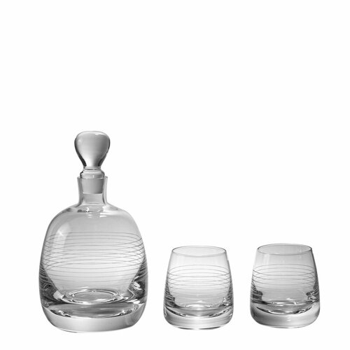 Набор декантера и два стакана Jaspe