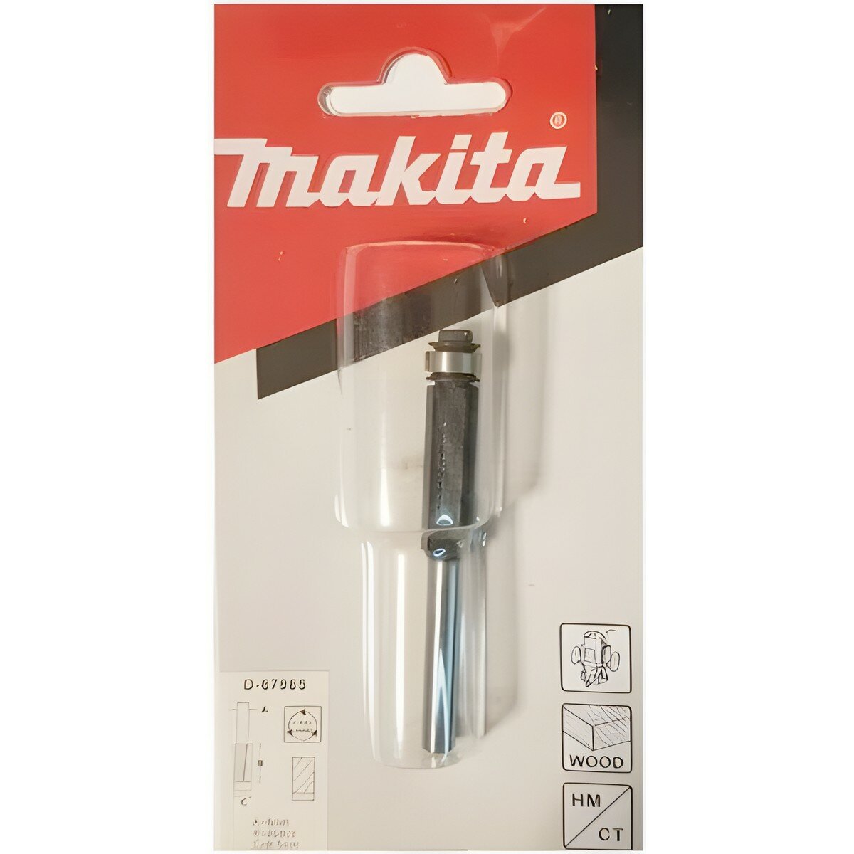 Фреза кромочная (9,5х26х6х67х2T) "Эконом" MAKITA D-67985