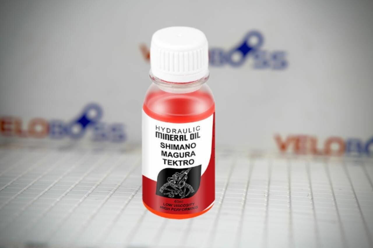 фото Минеральное масло для прокачки дисковых тормозов SHIMANO, MAGURA, TEKTRO, 60 мл.