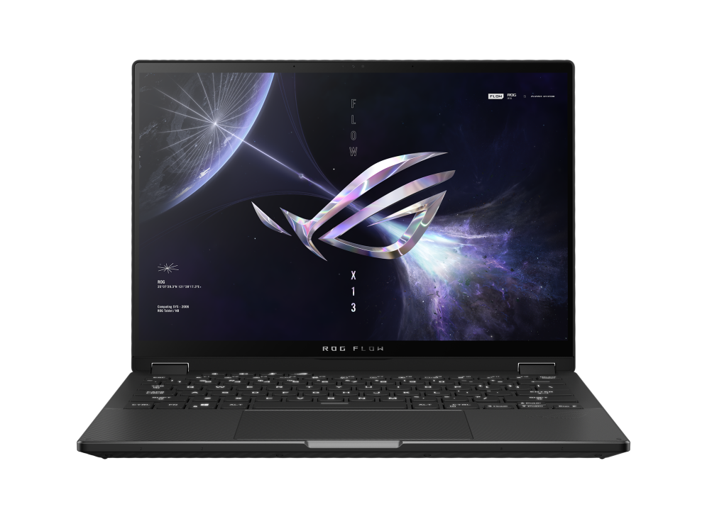 Ноутбук ASUS ROG Flow X13 GV302XA-X13. R9512 (AMD Ryzen 9 7940HS 4.0GHz/13.4"/1920x1200 120Hz 100% sRGB/16GB LPDDR5 /512GB SSD/ AMD Radeon 780M/ Win 11 Home)