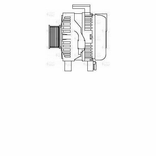 Генератор для автомобилей Toyota Rav 4 (06-)/Rav 4 (00-) 2.0i 100A StartVolt - фото №10