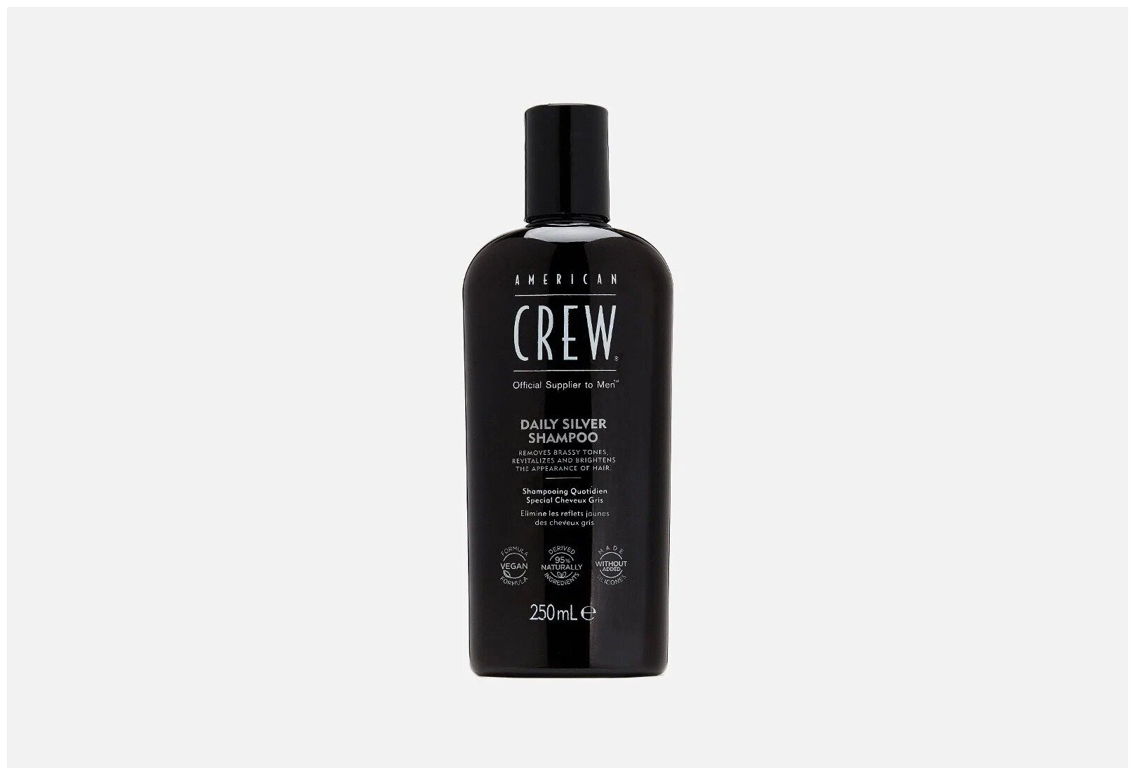 American Crew шампунь Daily Silver Shampoo для седых волос, 250 мл