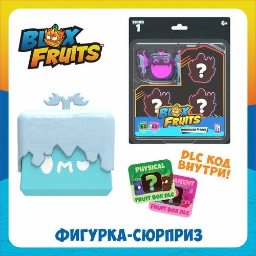 Блокс фрутс. Мини-фигурки S1, комплект 4 штуки, в ассортименте. BLOX FRUITS