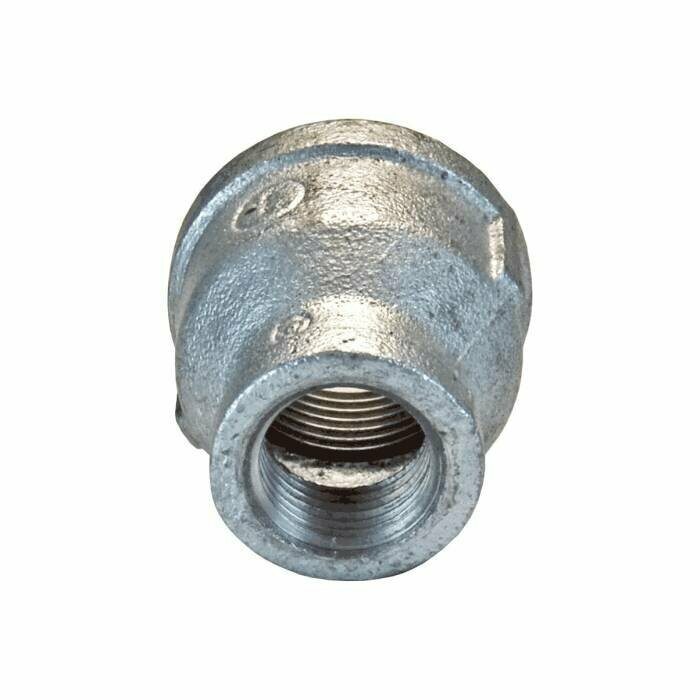Муфта переходная чугун оц Ду 40х25 (1 1/2"х1") ВР Fittex PLUS — фото 1