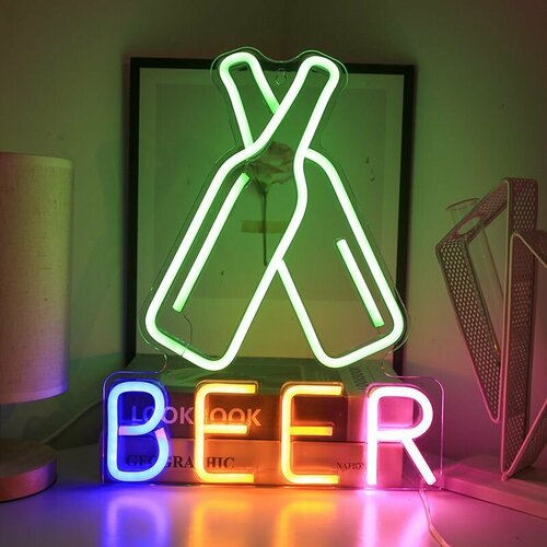 Неоновый светильник Neon More Beer