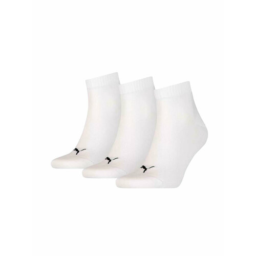 Носки PUMA, 3 пары, размер 43-46, белый