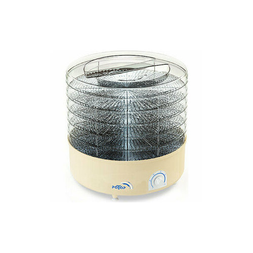 Сушилка для овощей и фруктов Ротор СШ-002-06 5 прозрачных поддонов гофротара 623600₽