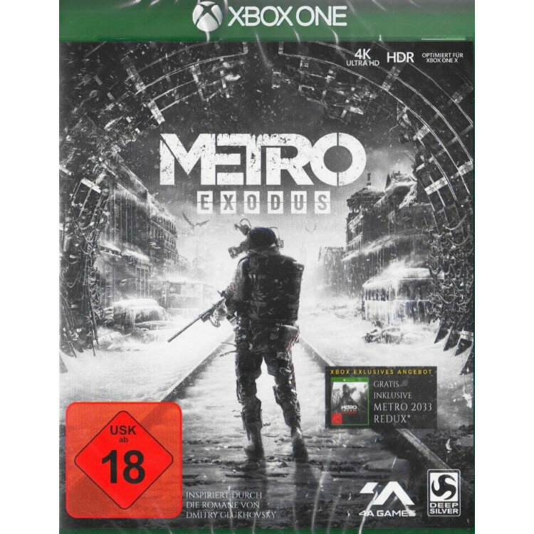 Игра для Xbox One Метро: Исход. Издание первого дня (DE Box) (русская версия)