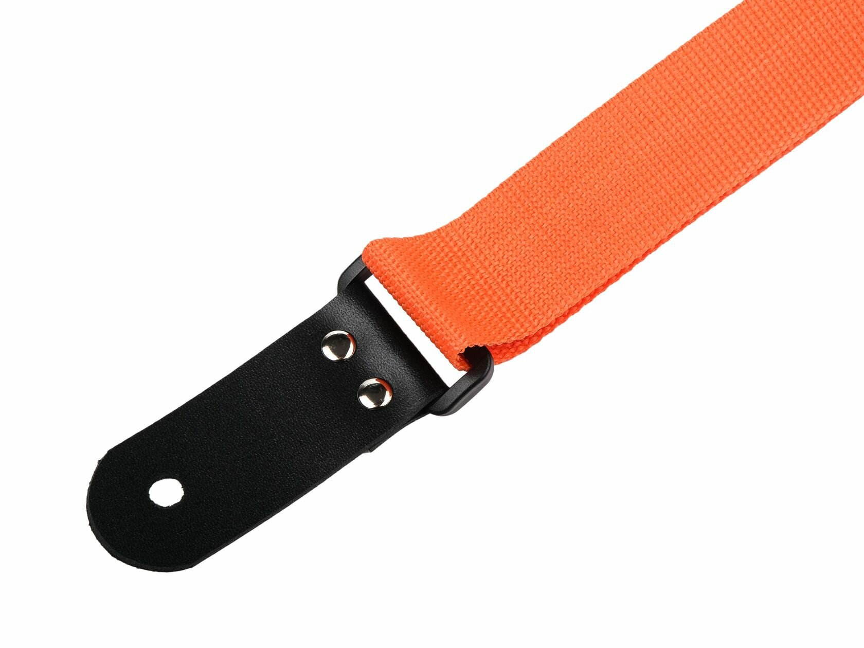 Ремень для гитары или укулеле, оранжевый — фото 1