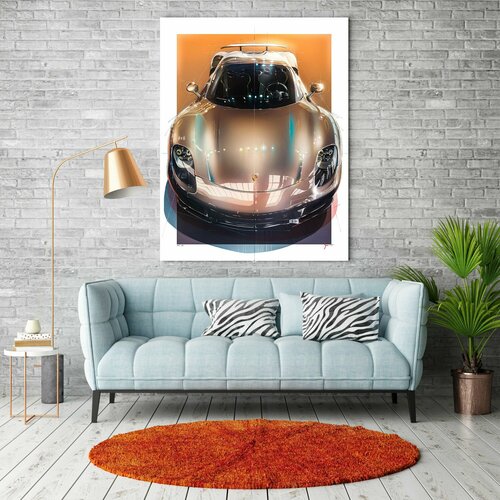 Картина на холсте Порше 30х40 см 1674₽