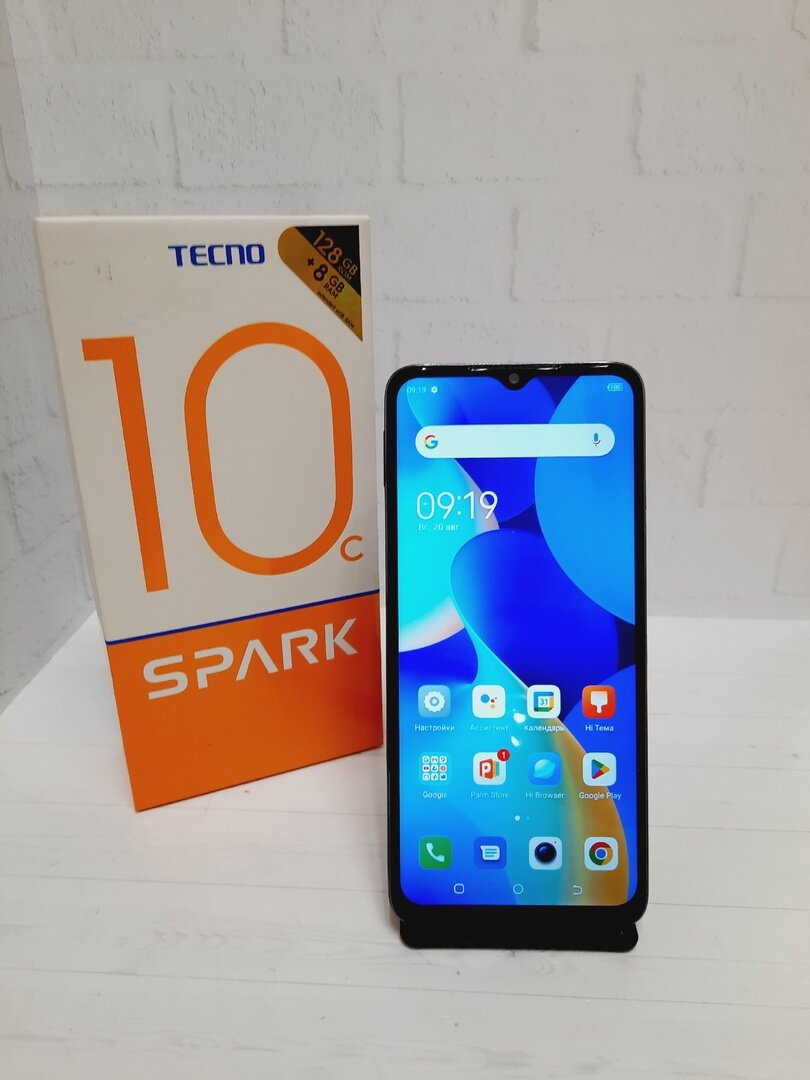 Смартфон Tecno Spark 10C 4/128Gb мета черный — купить в интернет ...