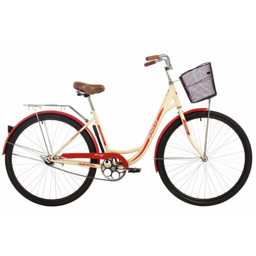 Городской велосипед Foxx 28 VINTAGE бежевый сталь размер 18 12740₽