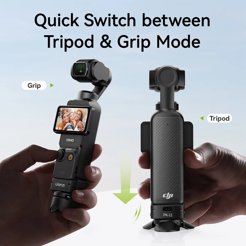 Мини-штатив Ulanzi PK-08 Pocket 3 для DJI Osmo Pocket 3 — фото 1