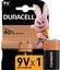 Батарейка Duracell 9V Крона Extra Life , щелочная , в упаковке: 1...