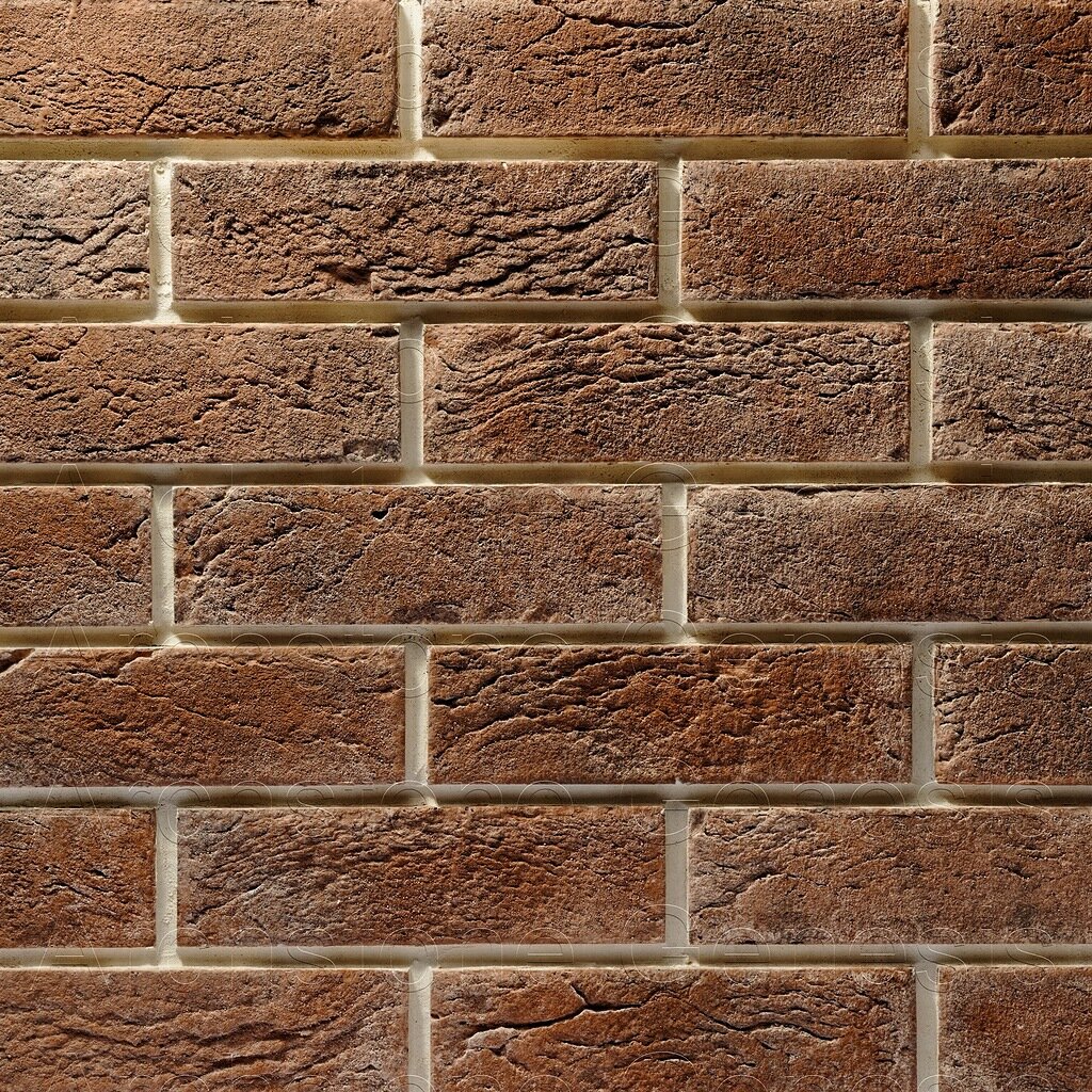Фасадная плитка (В111-01) 210х60х15мм BRICK, темная карамель, плоскостной, нормативная ширина шва 10мм, (упаковка 0,924м2)
