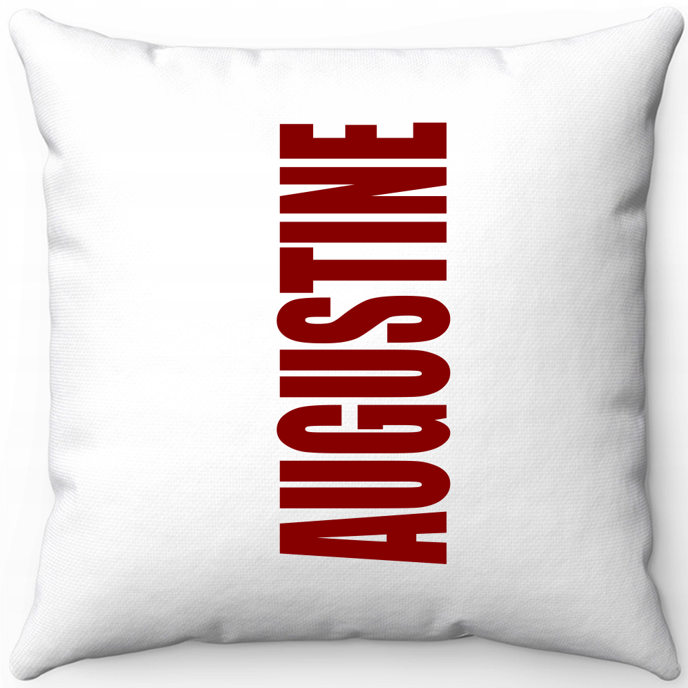 Подушка белая августина 40х40