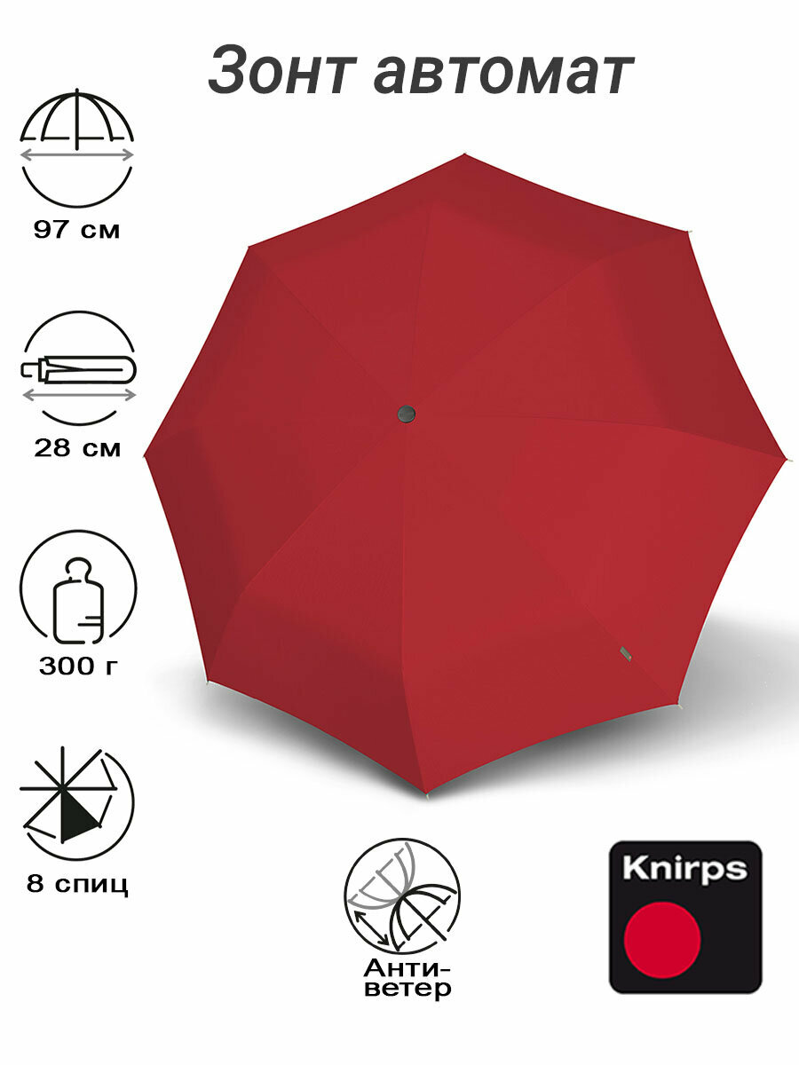 Зонт Knirps, red