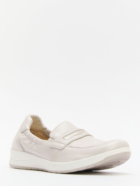 Лоферы Caprice, размер 39, молочно-белый