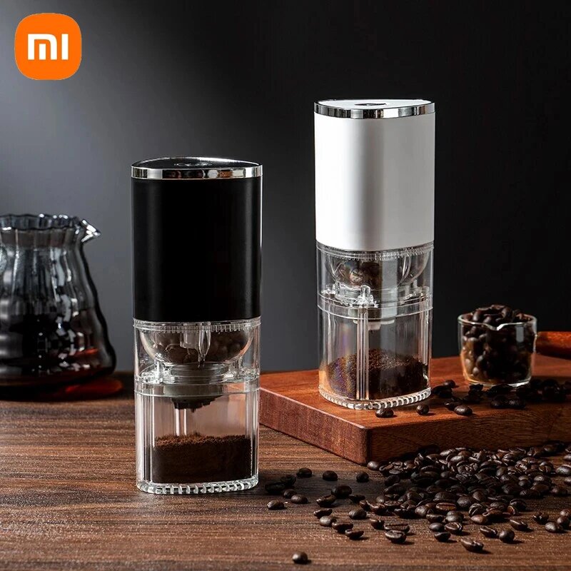 Картинки Xiaomi Портативная электрическая кофемолка, White