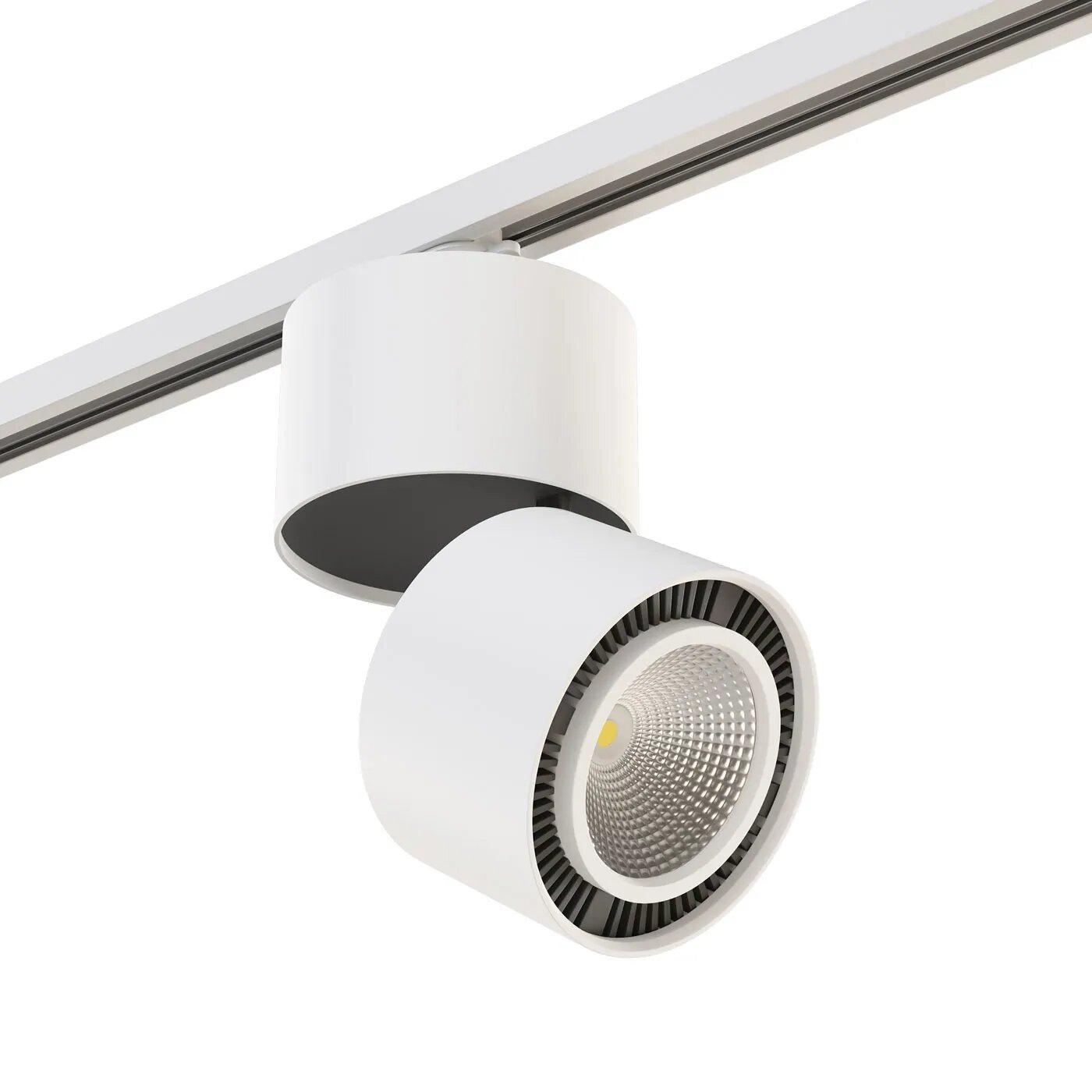 Трековый светильник LightStar однофазный FORTE MURO A1T214830_LS, LED, 26 Вт, металл, белый