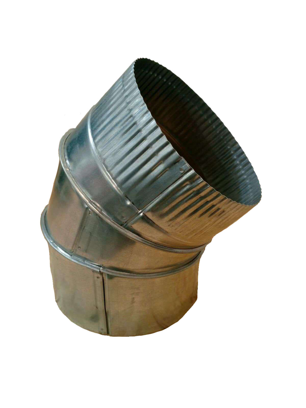 Отвод d-180mm - 45 гр. оцинкованный