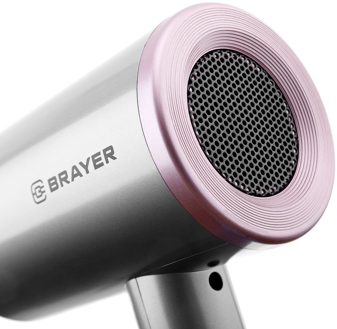 Фен Brayer 1800 Вт серый - фото №6
