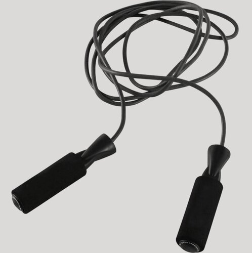 Изображение товара Скоростная скакалка Hardcore Training Black, 280 см, черная