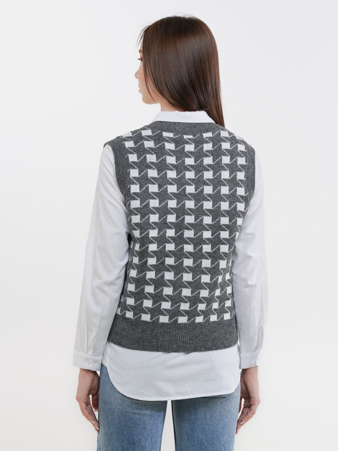 Жилет спортивный , размер One Size, серый — фото 1