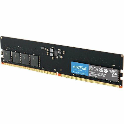 Модуль памяти Crucial 64GB DDR5 5600 DIMM Classic Non-ECC CL46 11V RTL 18768₽