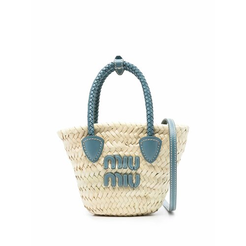 Сумка Miu Miu бежевыйсиний 130377₽