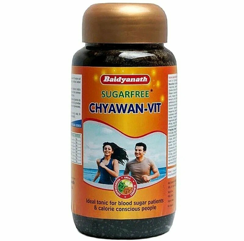 Чаванпраш Чаван-Вит Байдианат без сахара Chyawan-Vit Sugar Free Baidyanath INDIA