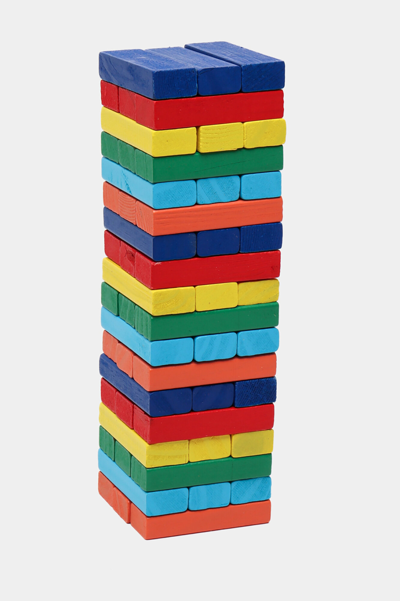 Настольная игра "Дженга", детская и семейная версии, 54 бруска, для 4 игроков, от 3 лет — фото 1