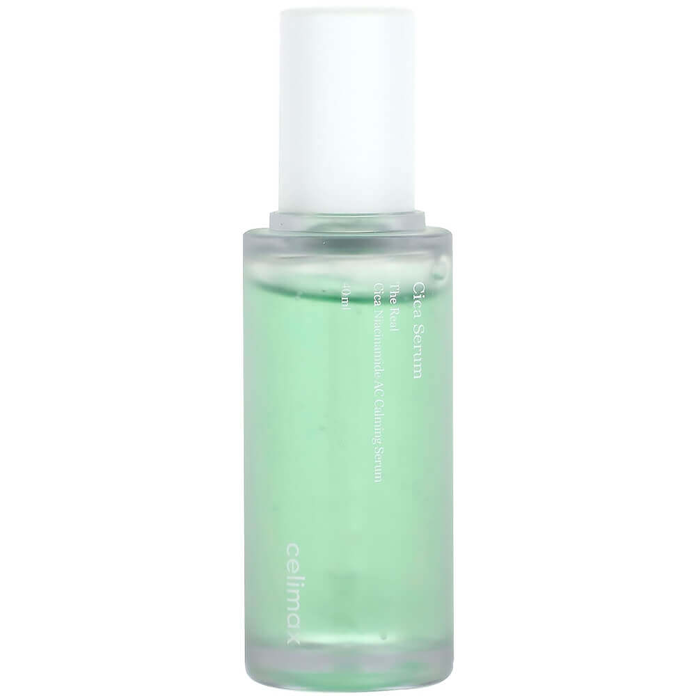 Успокаивающая сыворотка с центеллой и 5% ниацинамида Celimax Cica Niacinamide AC Calming Serum, 40 мл.