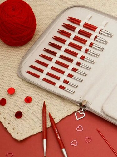 Изображение товара Эксклюзивный подарочный набор съемных спиц "Amore", KnitPro, арт. 20698
