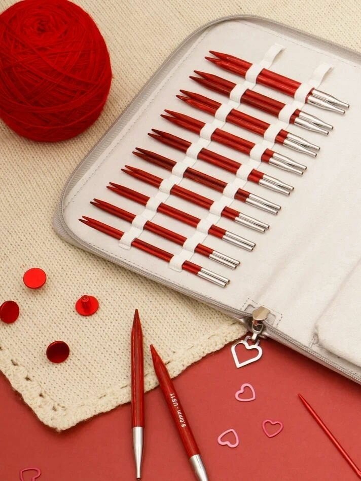 Эксклюзивный подарочный набор съемных спиц "Amore", KnitPro, арт. 20698