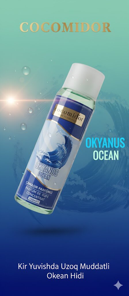 Концентрат для стирки Cocomidor "Океан", гипоаллергенный, 0,2 л