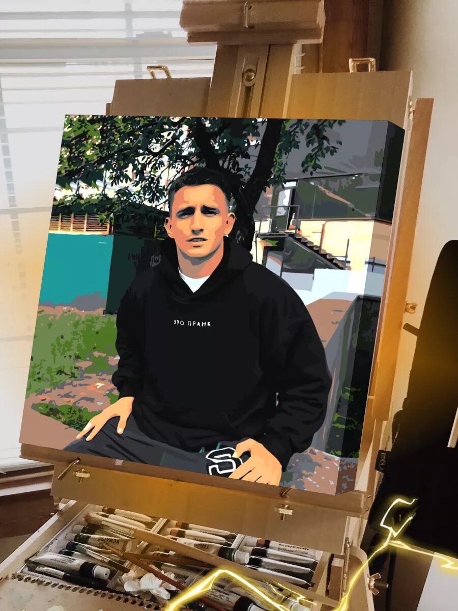 LITVIN картина по номерам на холсте — фото 1