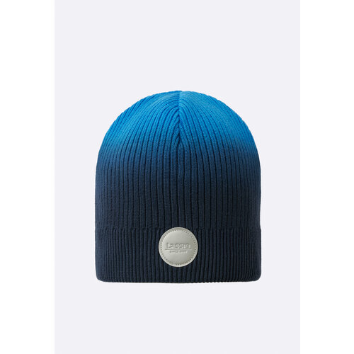 Шапка Lassie Petrika, размер 46, синий шапка бини lassie petrika синяя