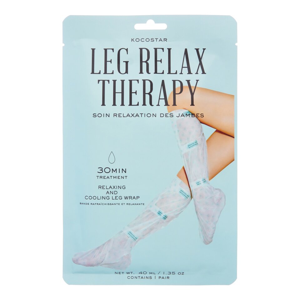 KOCOSTAR LEG RELAх THERAPY Расслабляющая маска для ног с охлаждающим эффектом