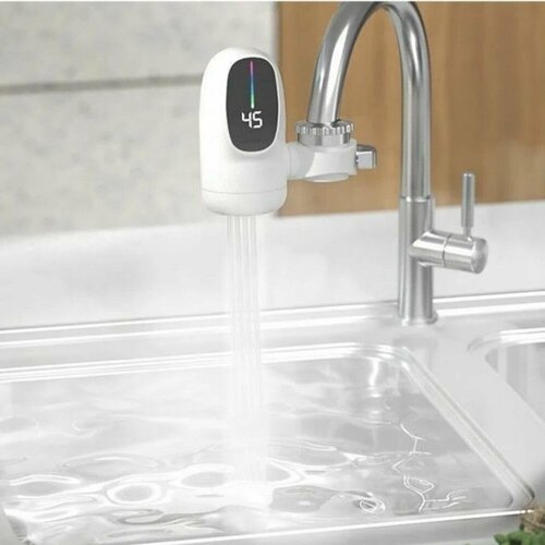 Проточный водонагреватель на кран с температурным дисплеем 259900₽