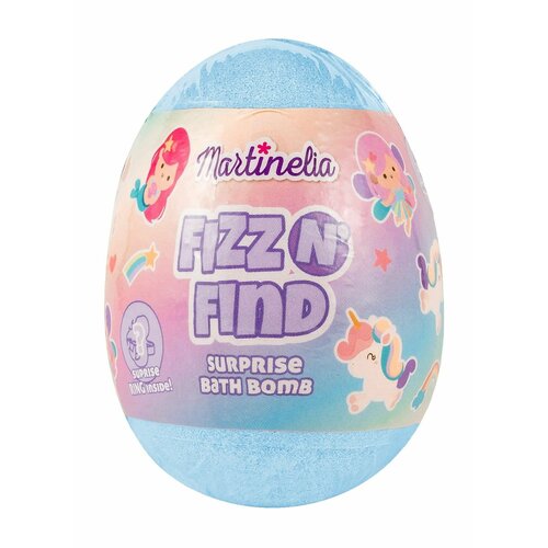Бомбочка для ванны Martinelia Egg синяя